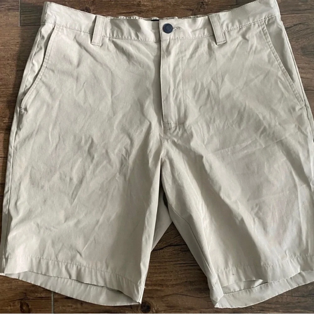 Banana republic Men's Casual Stretch Chino Shorts - Cream